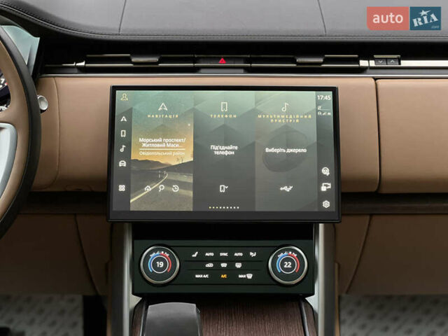 Ленд Ровер Рендж Ровер 2023 в Одессе на Automoto.ua Черный Ленд Ровер Рендж Ровер, объемом двигателя 3 л и пробегом 28 тыс. км за 175000 $, фото 43 на Automoto.ua