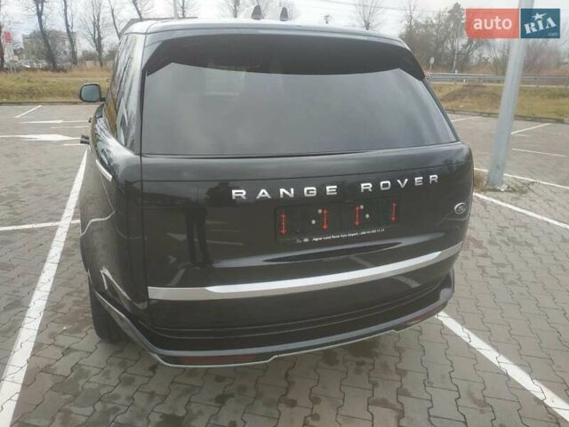 Черный Ленд Ровер Рендж Ровер, объемом двигателя 4.39 л и пробегом 55 тыс. км за 165000 $, фото 6 на Automoto.ua