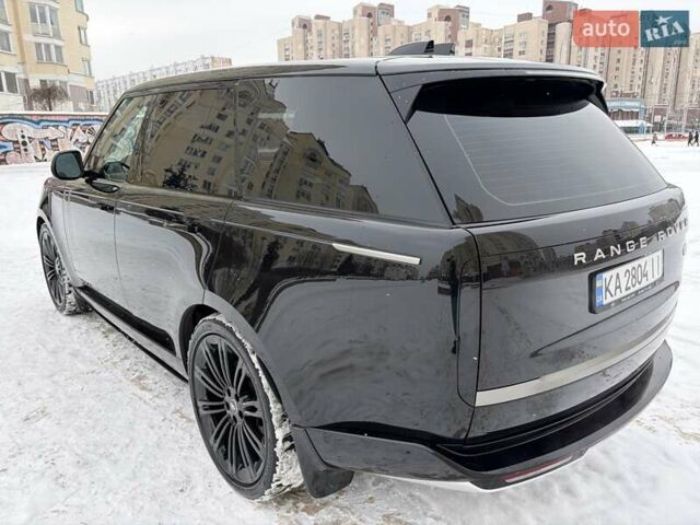 Чорний Ленд Ровер Рендж Ровер, об'ємом двигуна 3 л та пробігом 40 тис. км за 177111 $, фото 6 на Automoto.ua