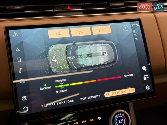 Черный Ленд Ровер Рендж Ровер, объемом двигателя 3 л и пробегом 32 тыс. км за 255000 $, фото 112 на Automoto.ua