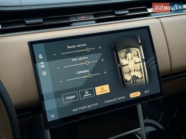 Черный Ленд Ровер Рендж Ровер, объемом двигателя 4.39 л и пробегом 67 тыс. км за 185000 $, фото 45 на Automoto.ua