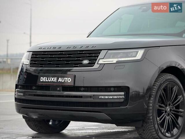 Черный Ленд Ровер Рендж Ровер, объемом двигателя 4.39 л и пробегом 67 тыс. км за 185000 $, фото 1 на Automoto.ua