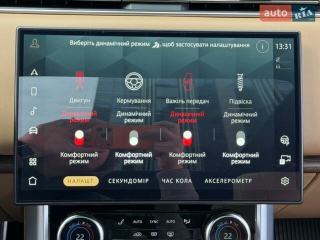 Чорний Ленд Ровер Рендж Ровер, об'ємом двигуна 3 л та пробігом 43 тис. км за 155000 $, фото 72 на Automoto.ua