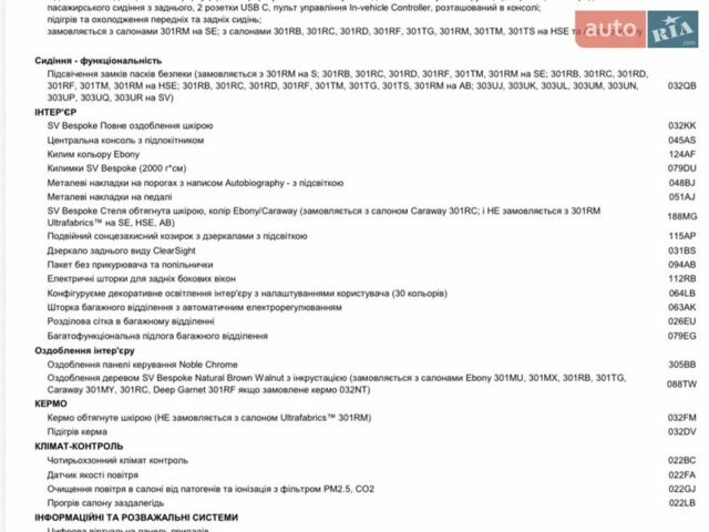 Чорний Ленд Ровер Рендж Ровер, об'ємом двигуна 3 л та пробігом 99 тис. км за 153000 $, фото 24 на Automoto.ua