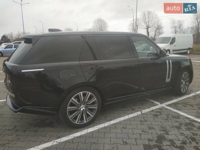 Черный Ленд Ровер Рендж Ровер, объемом двигателя 4.39 л и пробегом 55 тыс. км за 165000 $, фото 4 на Automoto.ua