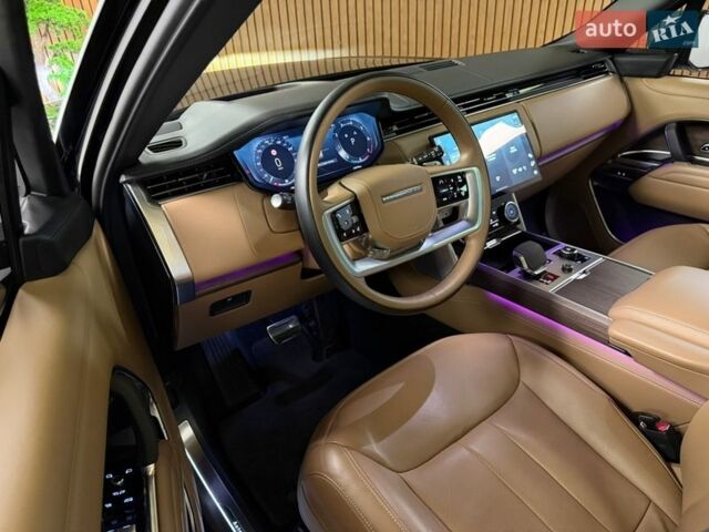 Черный Ленд Ровер Рендж Ровер, объемом двигателя 4.39 л и пробегом 70 тыс. км за 169000 $, фото 12 на Automoto.ua