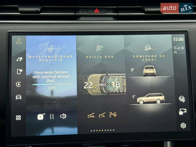 Черный Ленд Ровер Рендж Ровер, объемом двигателя 4.39 л и пробегом 49 тыс. км за 187000 $, фото 32 на Automoto.ua