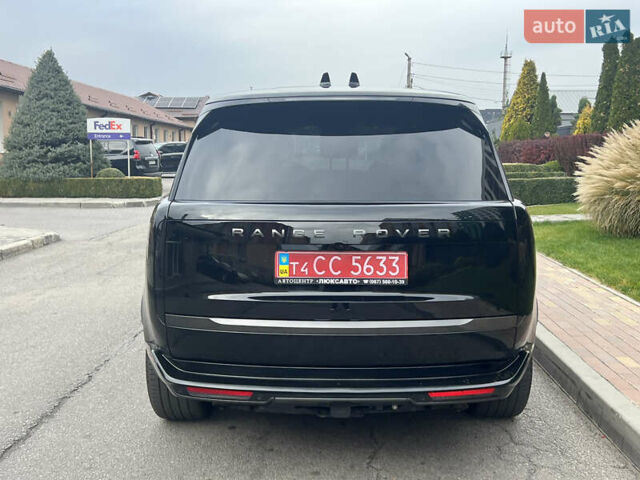 Ленд Ровер Рендж Ровер 2023 в Днепре (Днепропетровске) на Automoto.ua Черный Ленд Ровер Рендж Ровер, объемом двигателя 4.4 л и пробегом 20 тыс. км за 165000 $, фото 3 на Automoto.ua