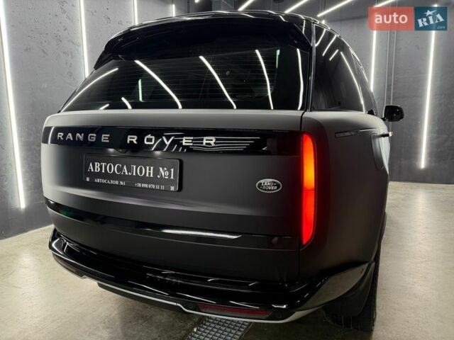 Черный Ленд Ровер Рендж Ровер, объемом двигателя 4.39 л и пробегом 46 тыс. км за 174000 $, фото 7 на Automoto.ua
