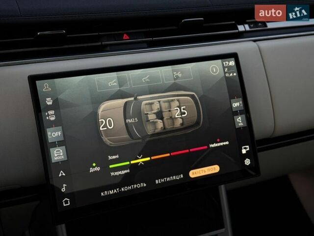 Чорний Ленд Ровер Рендж Ровер, об'ємом двигуна 3 л та пробігом 9 тис. км за 179900 $, фото 93 на Automoto.ua