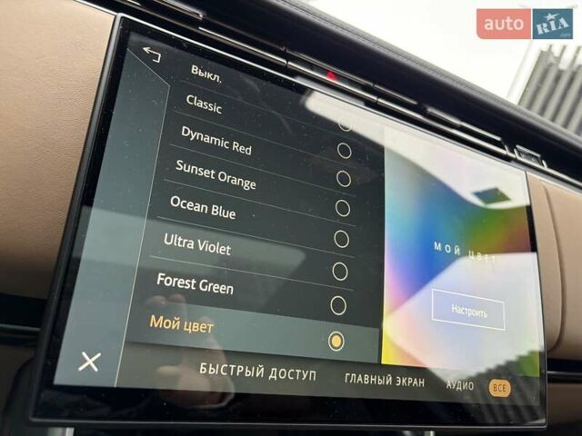 Черный Ленд Ровер Рендж Ровер, объемом двигателя 3 л и пробегом 40 тыс. км за 177333 $, фото 37 на Automoto.ua