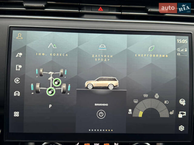 Черный Ленд Ровер Рендж Ровер, объемом двигателя 4.39 л и пробегом 49 тыс. км за 187000 $, фото 33 на Automoto.ua