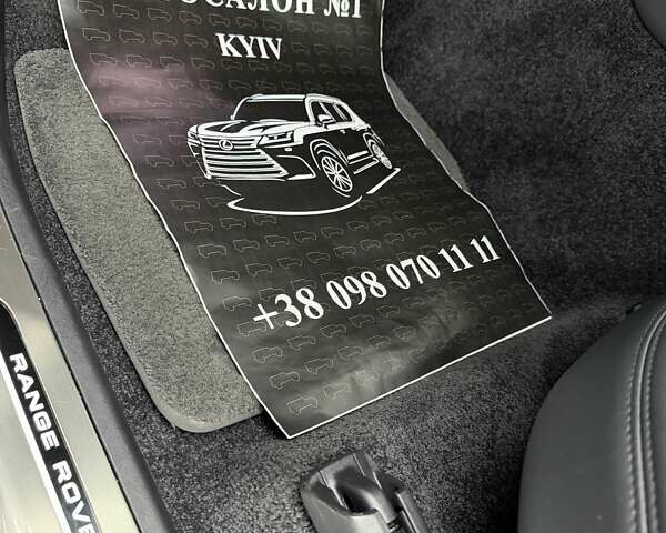 Черный Ленд Ровер Рендж Ровер, объемом двигателя 4.39 л и пробегом 46 тыс. км за 174000 $, фото 42 на Automoto.ua