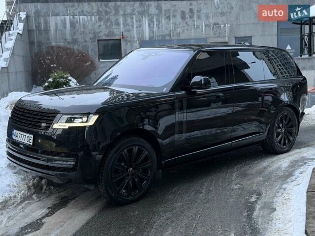 Черный Ленд Ровер Рендж Ровер, объемом двигателя 4.39 л и пробегом 20 тыс. км за 200000 $, фото 1 на Automoto.ua