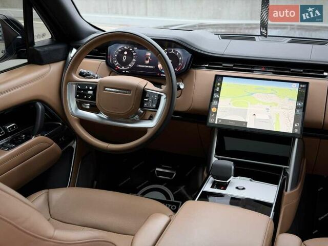 Черный Ленд Ровер Рендж Ровер, объемом двигателя 4.39 л и пробегом 67 тыс. км за 185000 $, фото 43 на Automoto.ua