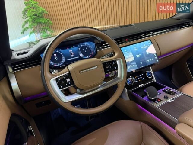 Черный Ленд Ровер Рендж Ровер, объемом двигателя 4.39 л и пробегом 70 тыс. км за 169000 $, фото 19 на Automoto.ua