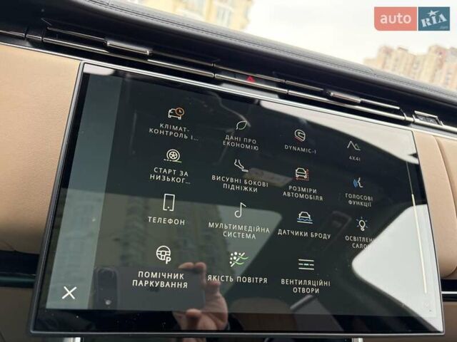 Чорний Ленд Ровер Рендж Ровер, об'ємом двигуна 3 л та пробігом 40 тис. км за 177111 $, фото 67 на Automoto.ua