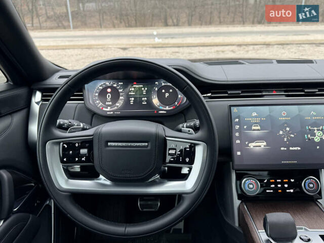 Черный Ленд Ровер Рендж Ровер, объемом двигателя 4.39 л и пробегом 49 тыс. км за 187000 $, фото 15 на Automoto.ua