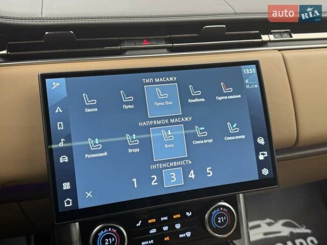 Ленд Ровер Рендж Ровер 2023 в Киеве на Automoto.ua Черный Ленд Ровер Рендж Ровер, объемом двигателя 3 л и пробегом 35 тыс. км за 209990 $, фото 69 на Automoto.ua