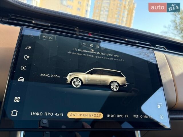 Чорний Ленд Ровер Рендж Ровер, об'ємом двигуна 4.39 л та пробігом 23 тис. км за 185500 $, фото 65 на Automoto.ua