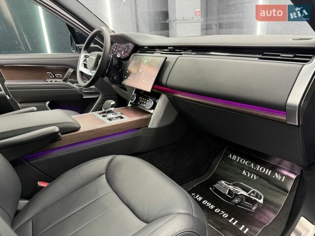 Черный Ленд Ровер Рендж Ровер, объемом двигателя 4.39 л и пробегом 46 тыс. км за 174000 $, фото 66 на Automoto.ua