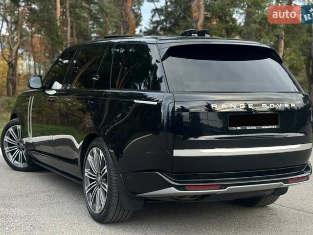 Черный Ленд Ровер Рендж Ровер, объемом двигателя 4.39 л и пробегом 70 тыс. км за 163000 $, фото 4 на Automoto.ua