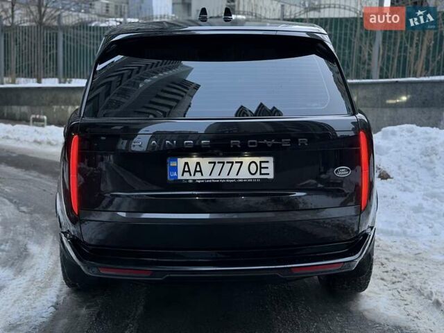 Черный Ленд Ровер Рендж Ровер, объемом двигателя 4.39 л и пробегом 20 тыс. км за 200000 $, фото 7 на Automoto.ua