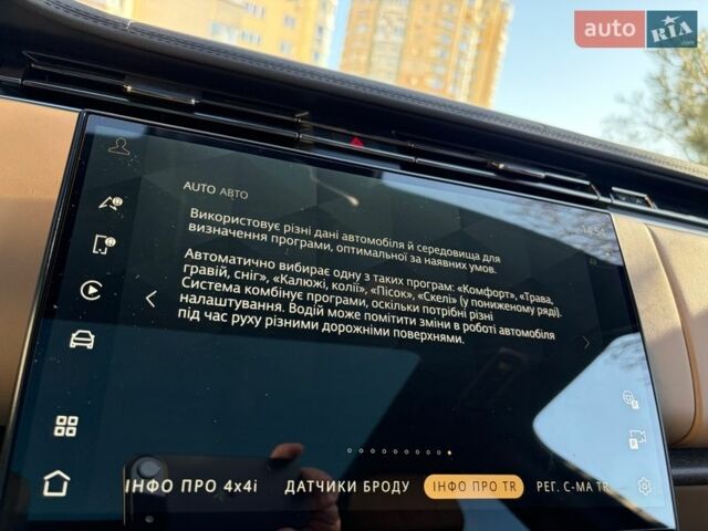 Чорний Ленд Ровер Рендж Ровер, об'ємом двигуна 4.39 л та пробігом 23 тис. км за 185500 $, фото 63 на Automoto.ua