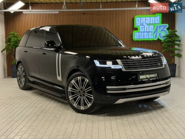 Черный Ленд Ровер Рендж Ровер, объемом двигателя 4.39 л и пробегом 70 тыс. км за 169000 $, фото 2 на Automoto.ua