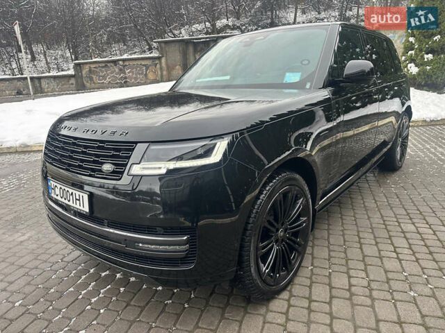 Черный Ленд Ровер Рендж Ровер, объемом двигателя 4.4 л и пробегом 61 тыс. км за 201000 $, фото 4 на Automoto.ua