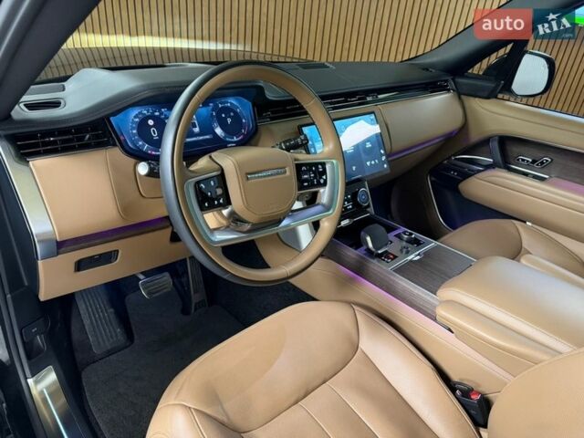 Черный Ленд Ровер Рендж Ровер, объемом двигателя 4.39 л и пробегом 70 тыс. км за 169000 $, фото 13 на Automoto.ua