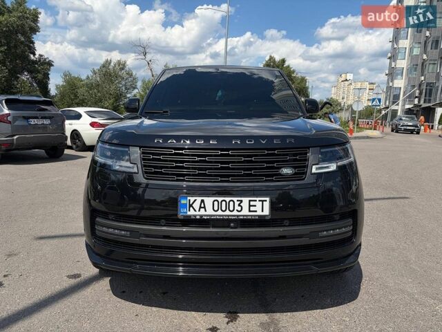 Черный Ленд Ровер Рендж Ровер, объемом двигателя 4.39 л и пробегом 65 тыс. км за 175000 $, фото 1 на Automoto.ua