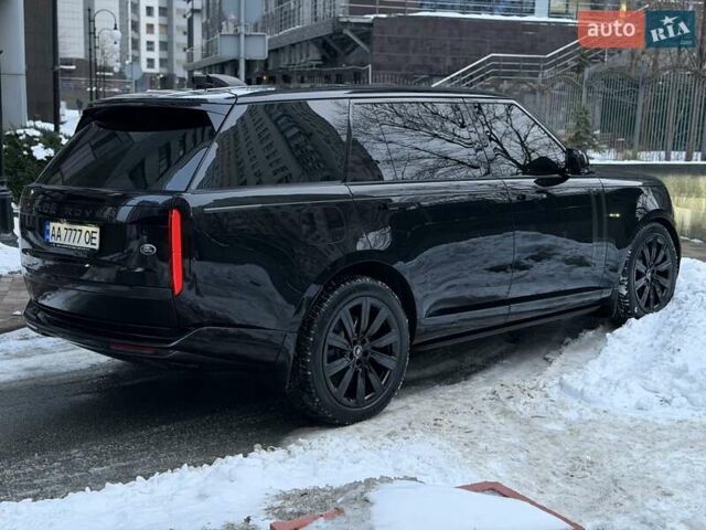 Черный Ленд Ровер Рендж Ровер, объемом двигателя 4.39 л и пробегом 20 тыс. км за 200000 $, фото 5 на Automoto.ua