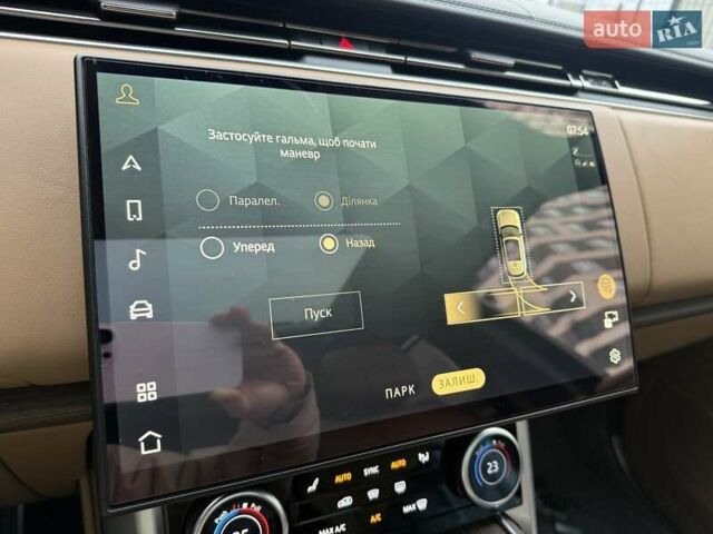 Черный Ленд Ровер Рендж Ровер, объемом двигателя 3 л и пробегом 39 тыс. км за 177111 $, фото 16 на Automoto.ua