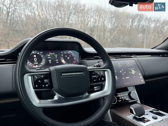 Черный Ленд Ровер Рендж Ровер, объемом двигателя 4.39 л и пробегом 49 тыс. км за 187000 $, фото 14 на Automoto.ua