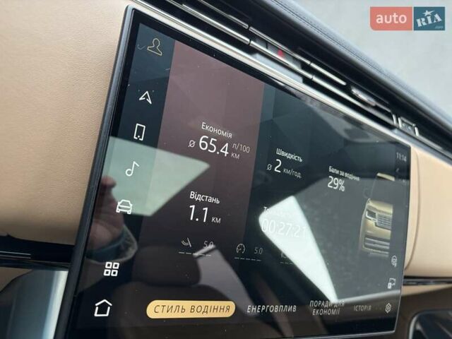 Чорний Ленд Ровер Рендж Ровер, об'ємом двигуна 3 л та пробігом 40 тис. км за 177500 $, фото 9 на Automoto.ua