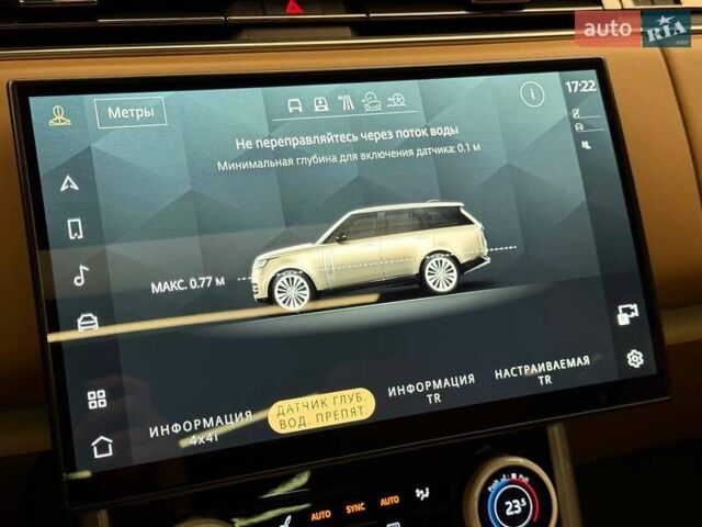 Черный Ленд Ровер Рендж Ровер, объемом двигателя 3 л и пробегом 32 тыс. км за 255000 $, фото 106 на Automoto.ua