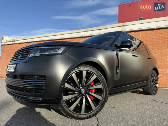 Черный Ленд Ровер Рендж Ровер, объемом двигателя 4.39 л и пробегом 27 тыс. км за 285000 $, фото 3 на Automoto.ua