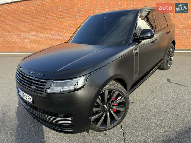 Черный Ленд Ровер Рендж Ровер, объемом двигателя 4.39 л и пробегом 27 тыс. км за 285000 $, фото 5 на Automoto.ua