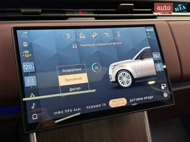 Черный Ленд Ровер Рендж Ровер, объемом двигателя 4.39 л и пробегом 35 тыс. км за 217000 $, фото 81 на Automoto.ua