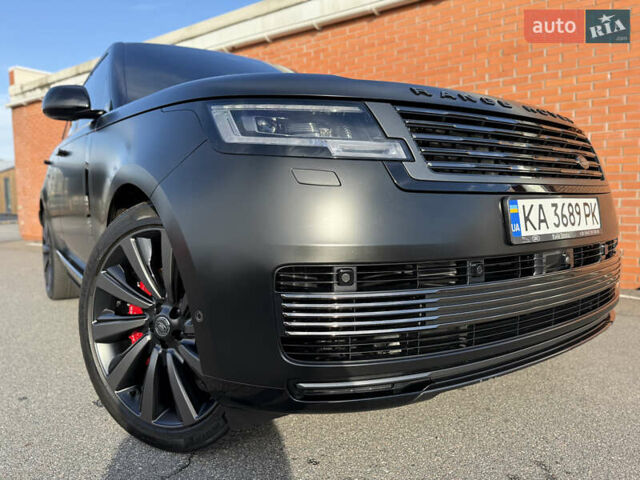 Черный Ленд Ровер Рендж Ровер, объемом двигателя 4.39 л и пробегом 27 тыс. км за 285000 $, фото 8 на Automoto.ua