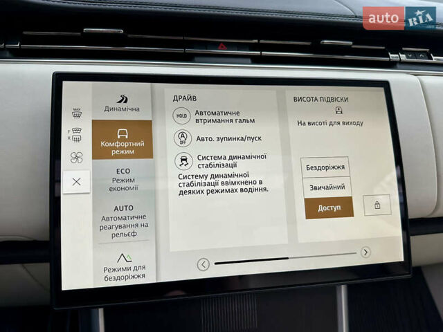 Черный Ленд Ровер Рендж Ровер, объемом двигателя 4.39 л и пробегом 25 тыс. км за 235000 $, фото 74 на Automoto.ua