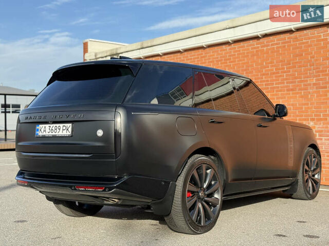 Черный Ленд Ровер Рендж Ровер, объемом двигателя 4.39 л и пробегом 27 тыс. км за 285000 $, фото 15 на Automoto.ua