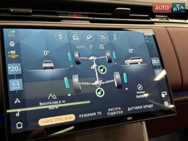 Черный Ленд Ровер Рендж Ровер, объемом двигателя 4.39 л и пробегом 35 тыс. км за 217000 $, фото 86 на Automoto.ua