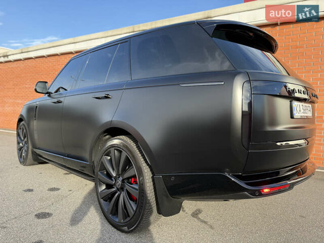 Черный Ленд Ровер Рендж Ровер, объемом двигателя 4.39 л и пробегом 27 тыс. км за 285000 $, фото 21 на Automoto.ua