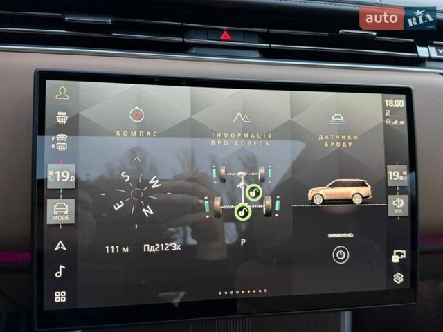 Черный Ленд Ровер Рендж Ровер, объемом двигателя 4.4 л и пробегом 24 тыс. км за 214950 $, фото 172 на Automoto.ua