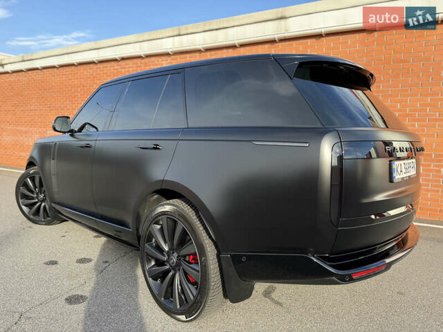 Черный Ленд Ровер Рендж Ровер, объемом двигателя 4.39 л и пробегом 27 тыс. км за 285000 $, фото 27 на Automoto.ua