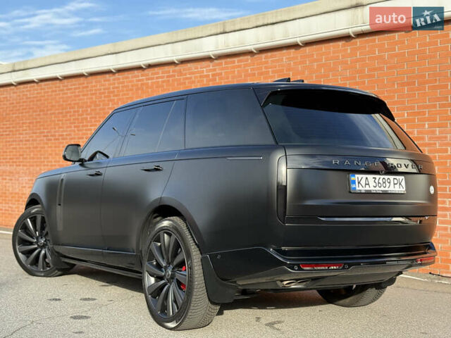 Черный Ленд Ровер Рендж Ровер, объемом двигателя 4.39 л и пробегом 27 тыс. км за 285000 $, фото 24 на Automoto.ua