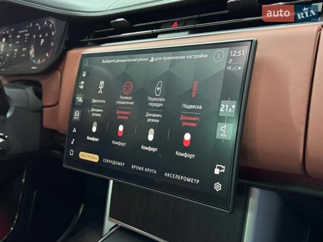 Черный Ленд Ровер Рендж Ровер, объемом двигателя 4.39 л и пробегом 38 тыс. км за 298000 $, фото 41 на Automoto.ua