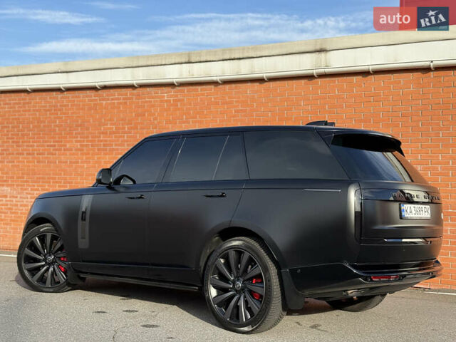 Черный Ленд Ровер Рендж Ровер, объемом двигателя 4.39 л и пробегом 27 тыс. км за 285000 $, фото 25 на Automoto.ua